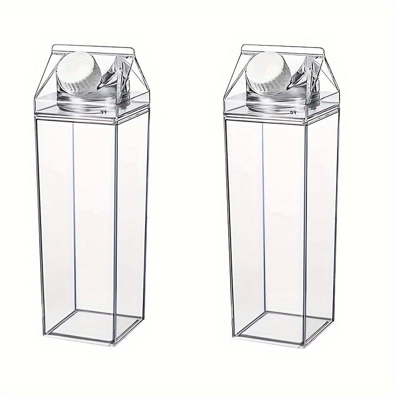 Transparent Juice Carton