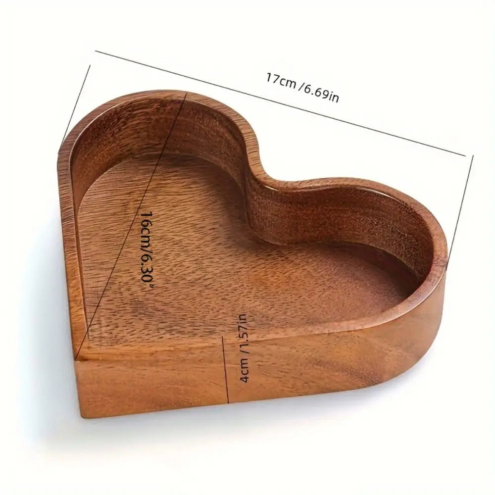 Wooden Heart Harmony Trays