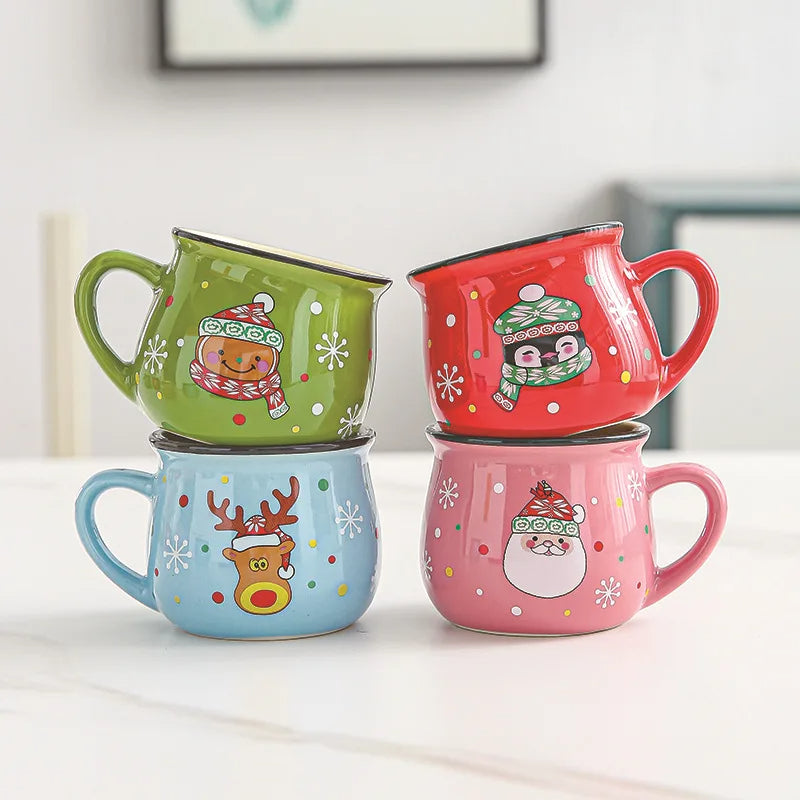 Cozy Christmas Holiday Mugs