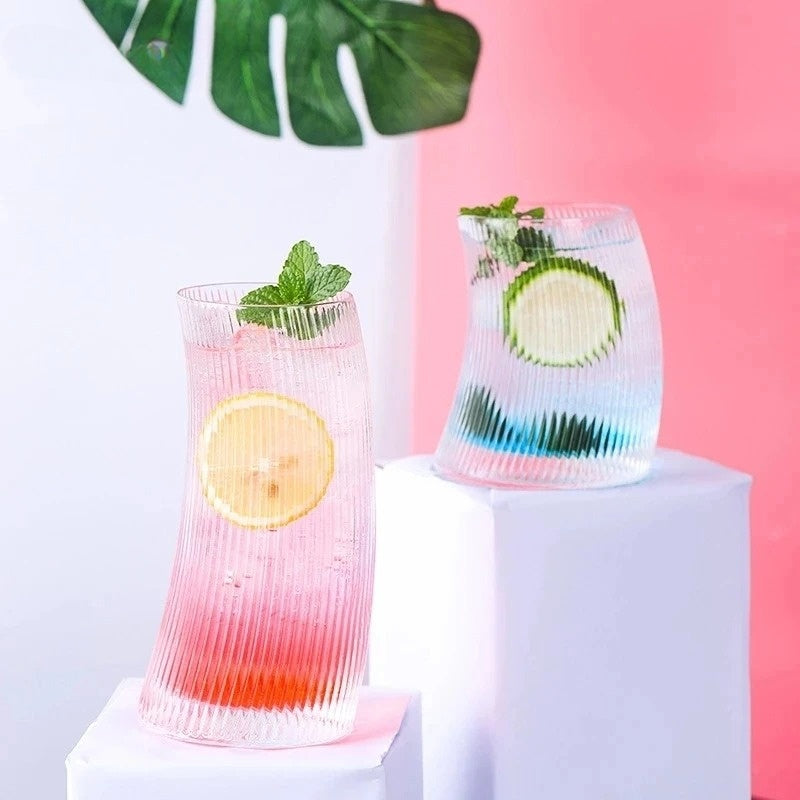 Wave Crystal Glass Set