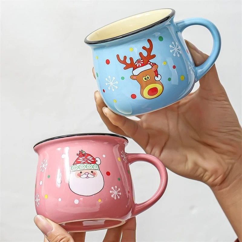 Cozy Christmas Holiday Mugs