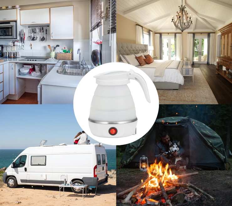 Collapsible Travel Electric Kettle