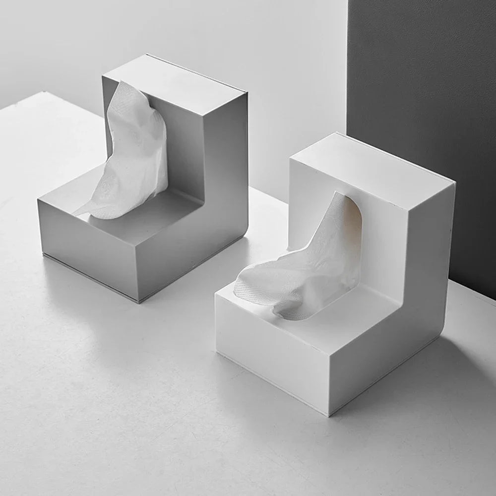Minimalist Cubism Tissue Dispenser