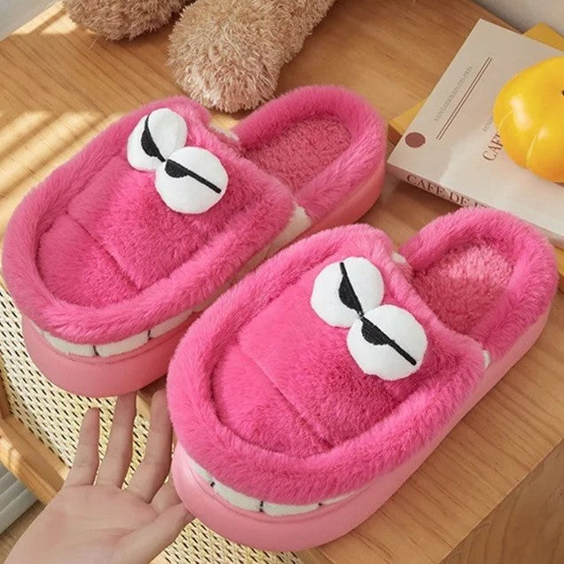 Happy Feet Fuzzy Slippers