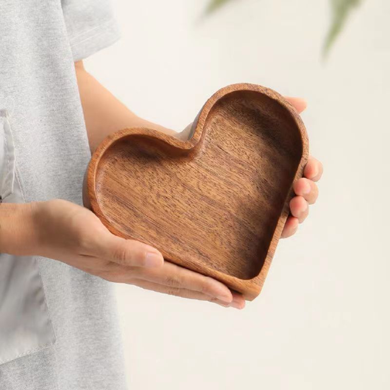 Wooden Heart Harmony Trays