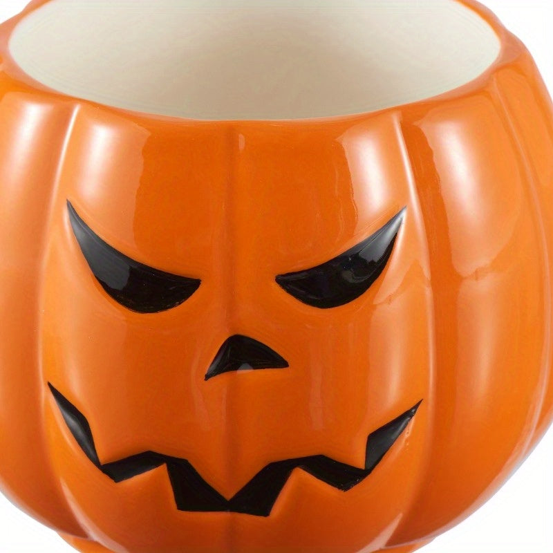 Jack-O’-Lantern Mug Set & Stackable Rack