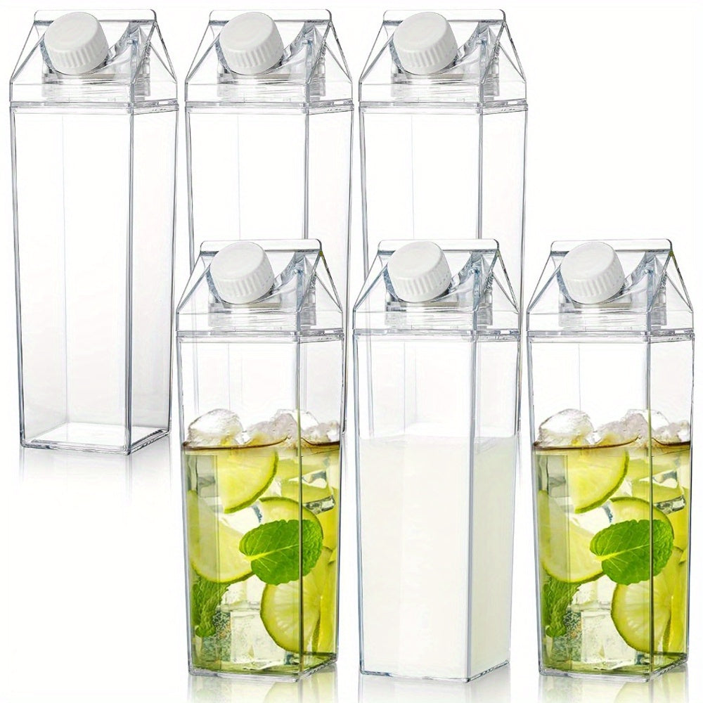 Transparent Juice Carton