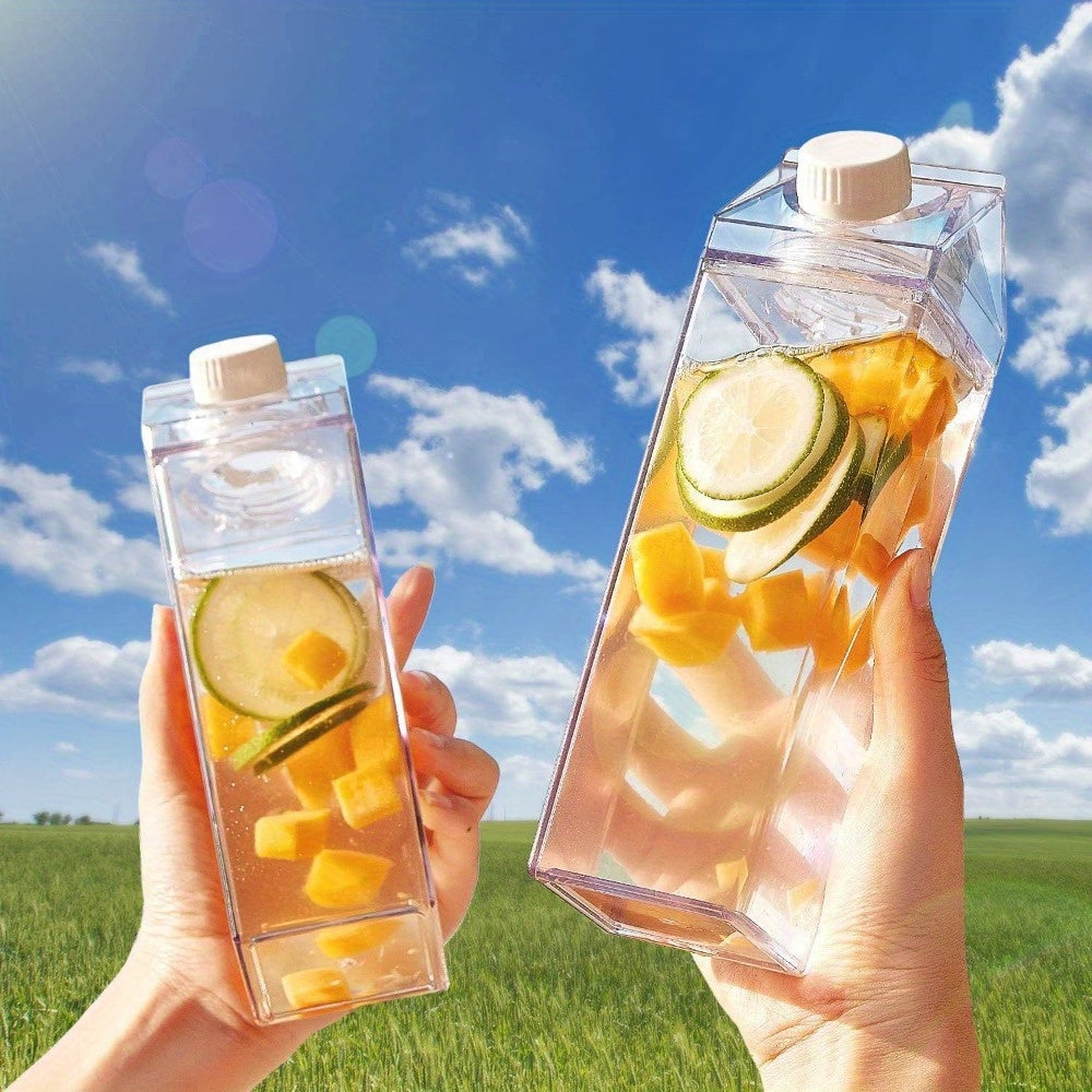Transparent Juice Carton
