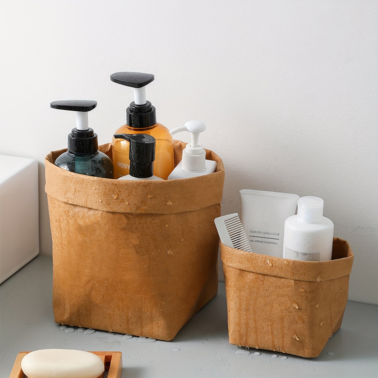 Kraft Woven Storage Baskets