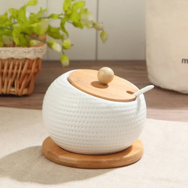 Elegant Ceramics Seasoning Jar Set