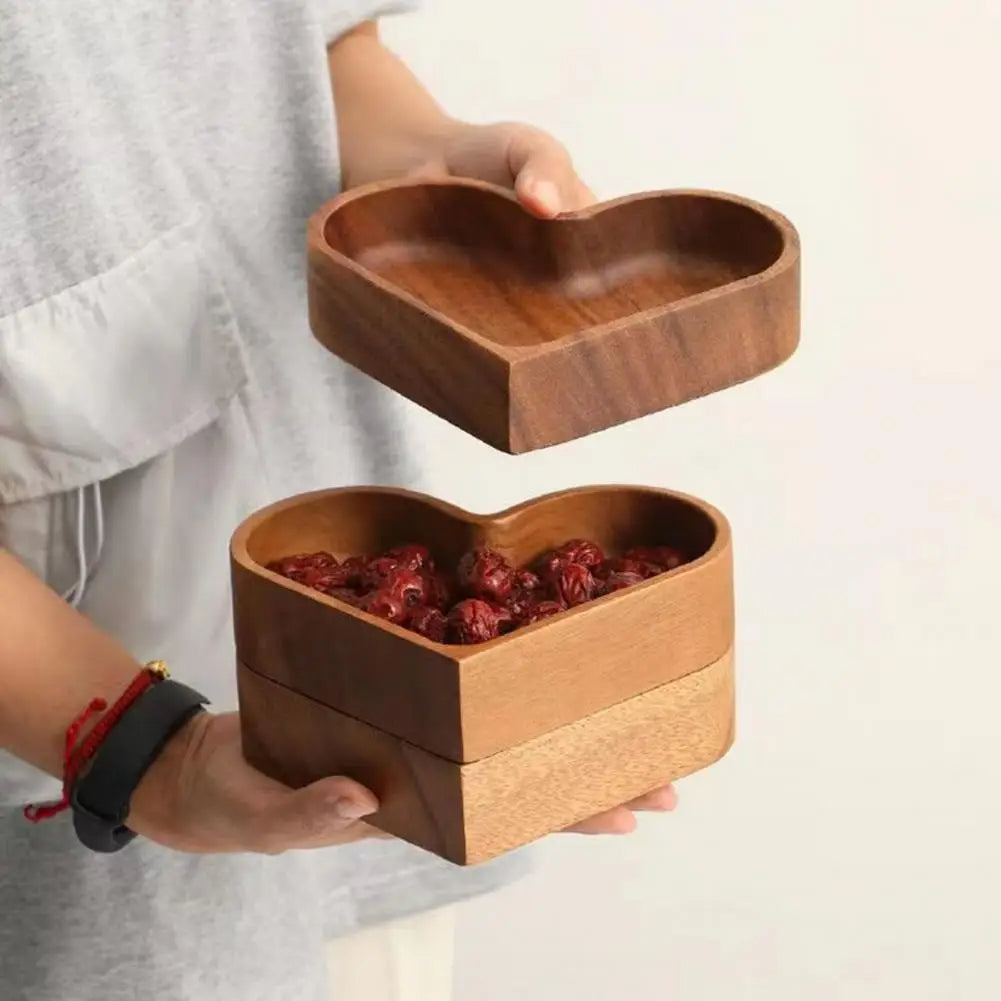 Wooden Heart Harmony Trays