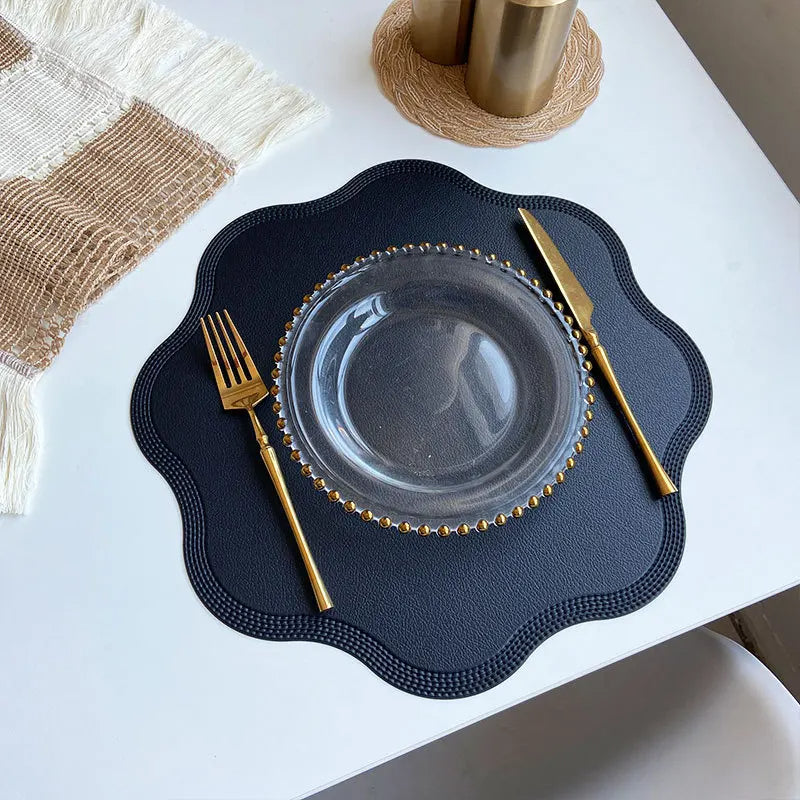 Solara Vegan Leather Placemat Set