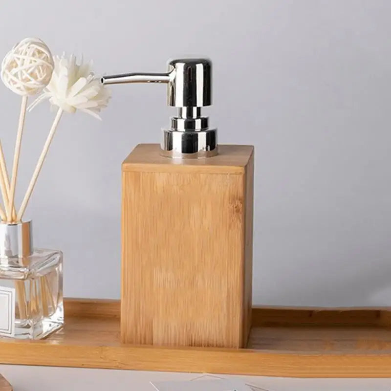 Modern Minimalist Bamboo Dispenser