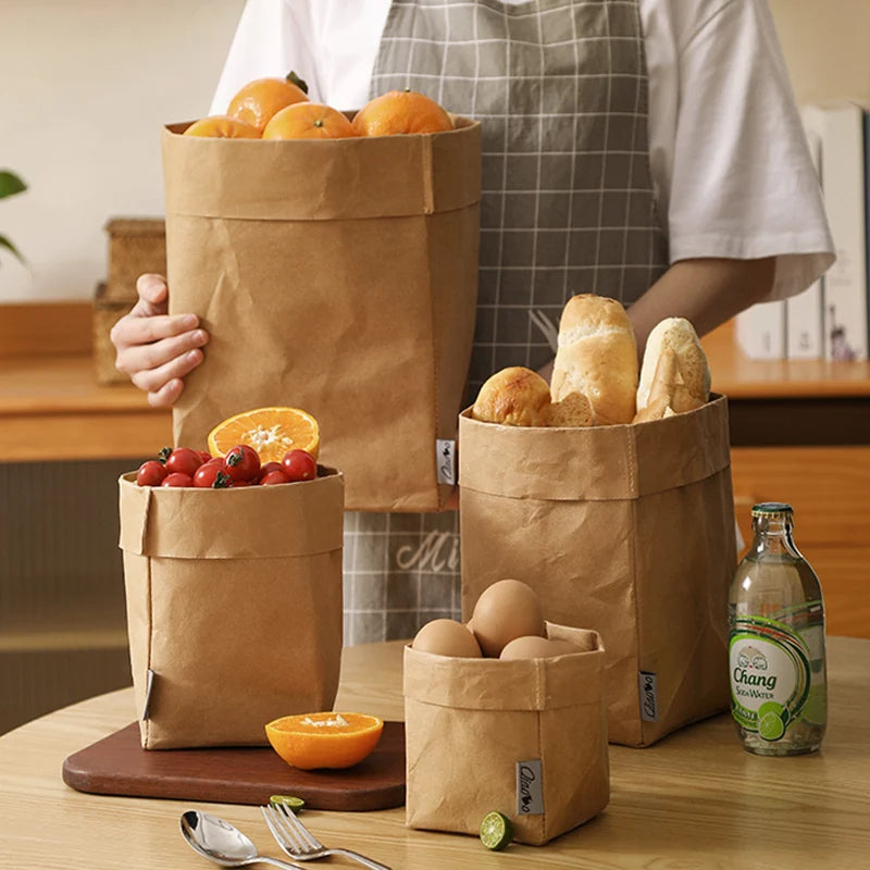 Kraft Woven Storage Baskets