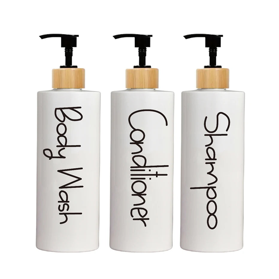 Modern Minimalist Shower Dispenser Set