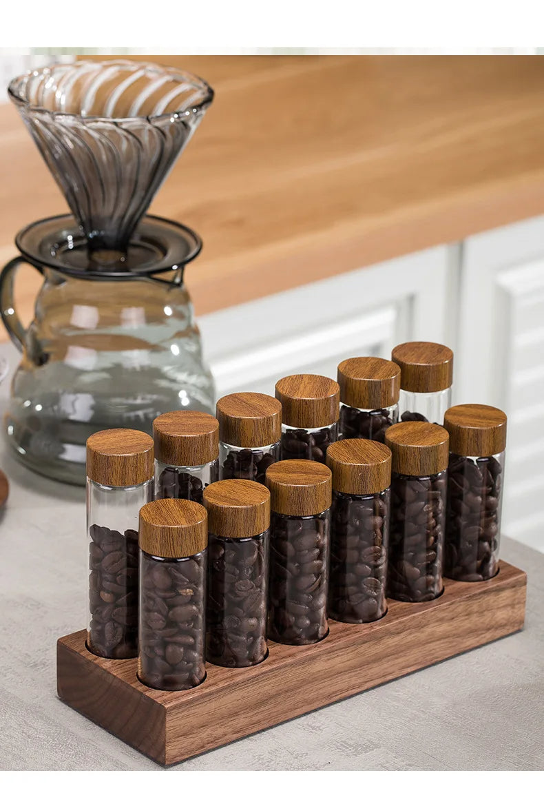 Eleganté Espresso Bean Storage Pod Set