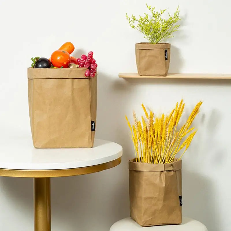 Kraft Woven Storage Baskets