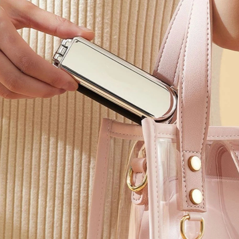 Sleek'n'Slay Folding Mirror Brush