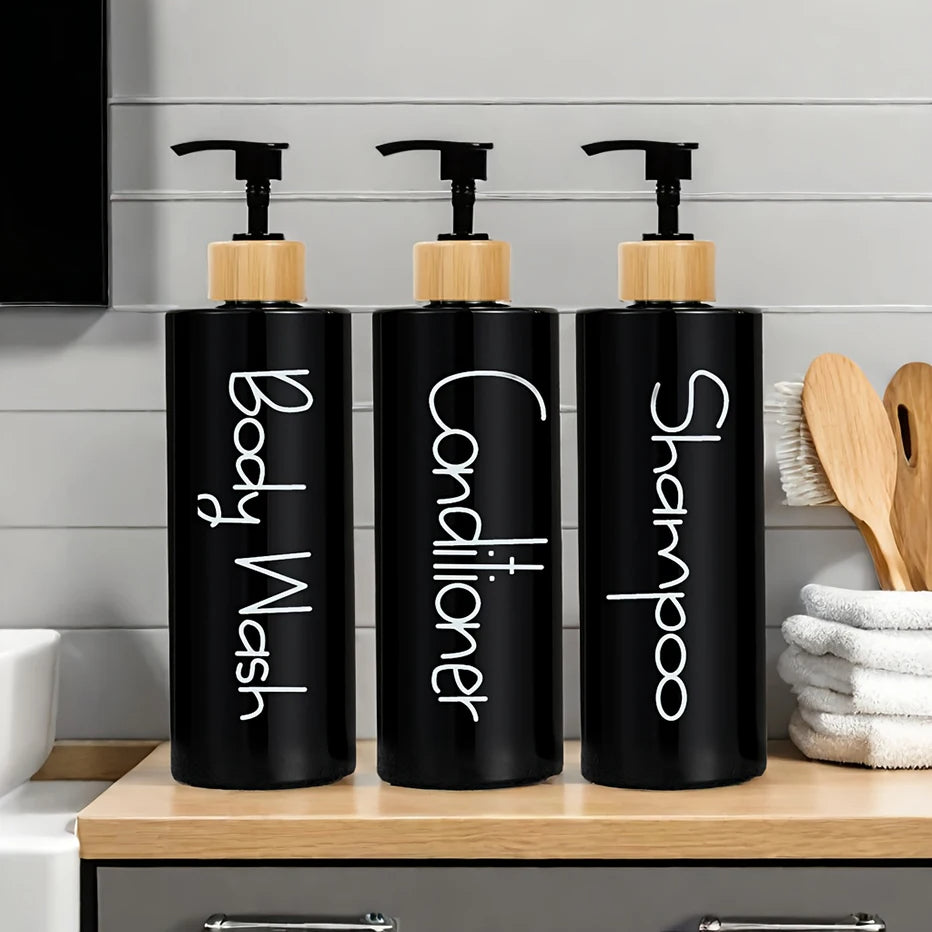Modern Minimalist Shower Dispenser Set