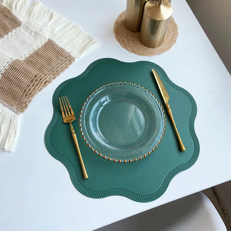 Solara Vegan Leather Placemat Set