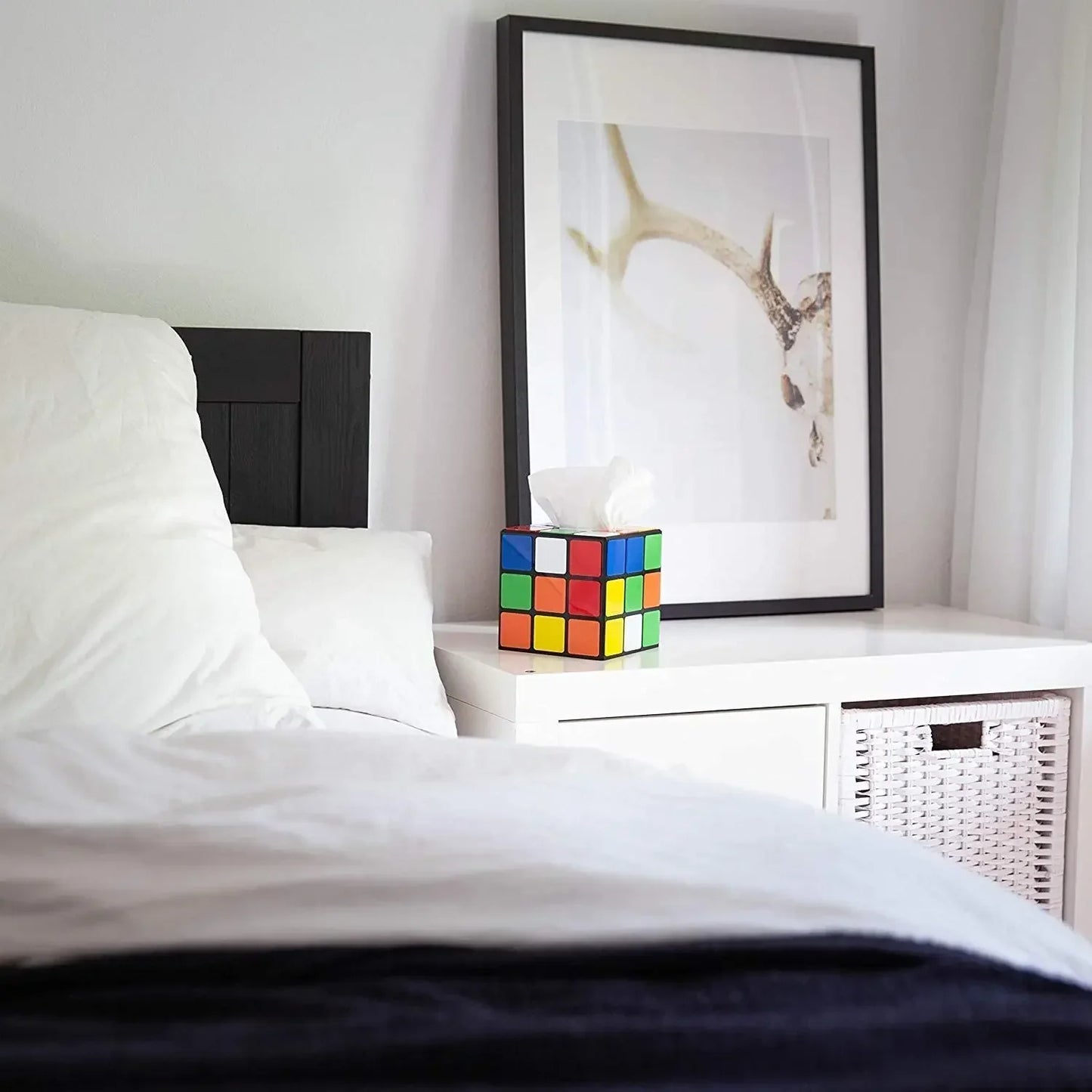 Retro Cube Tissue Box