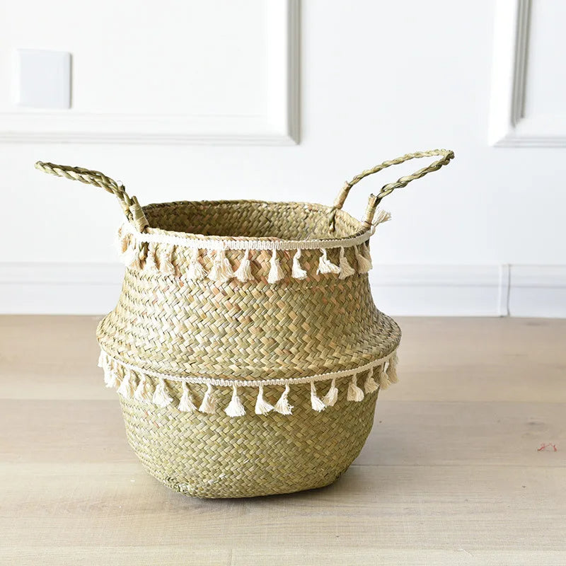 Handwoven Wicker Basket