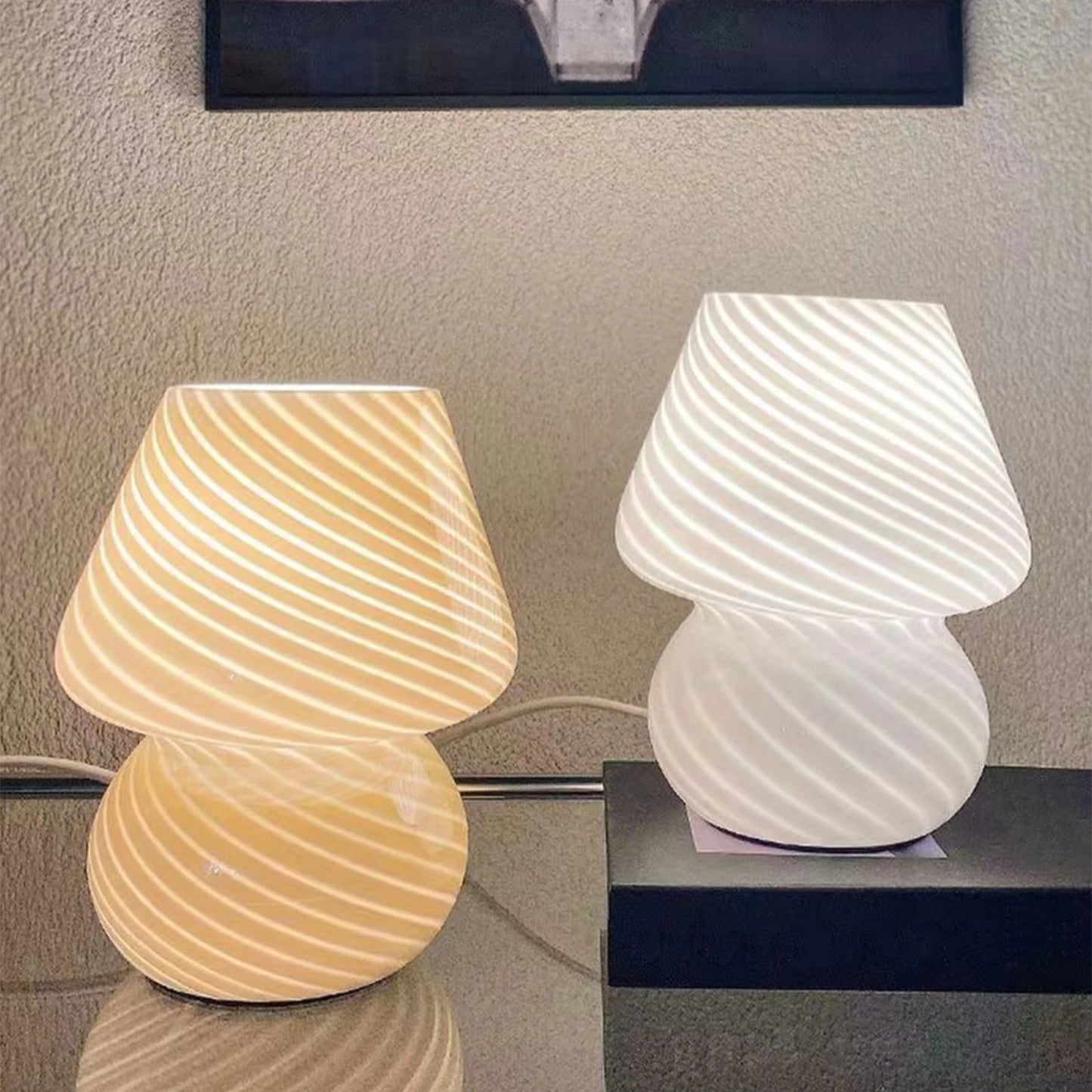 Elegant Spiral Table Lamp