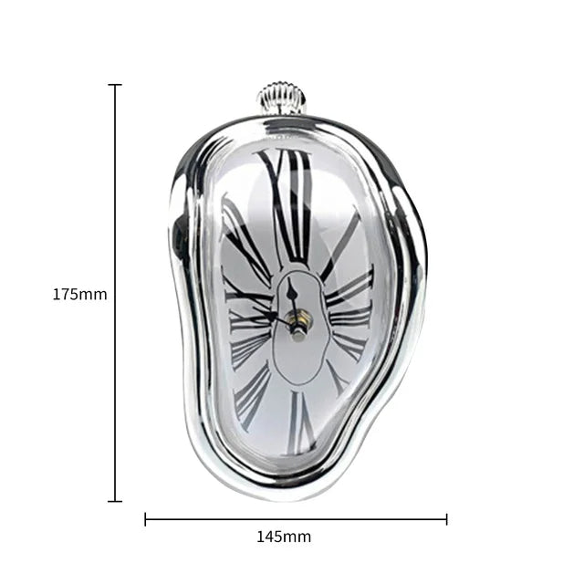 Time Warp Salvador Dali Inspired Clock Decor