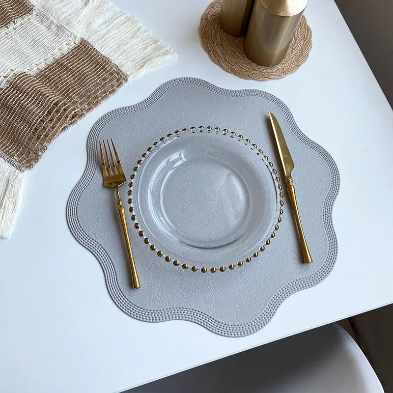 Solara Vegan Leather Placemat Set