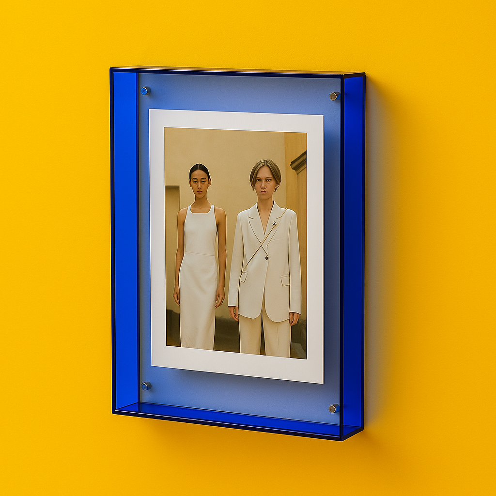 ColorPop Transparent Photo Frame