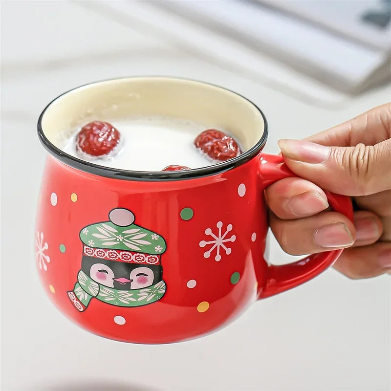 Cozy Christmas Holiday Mugs