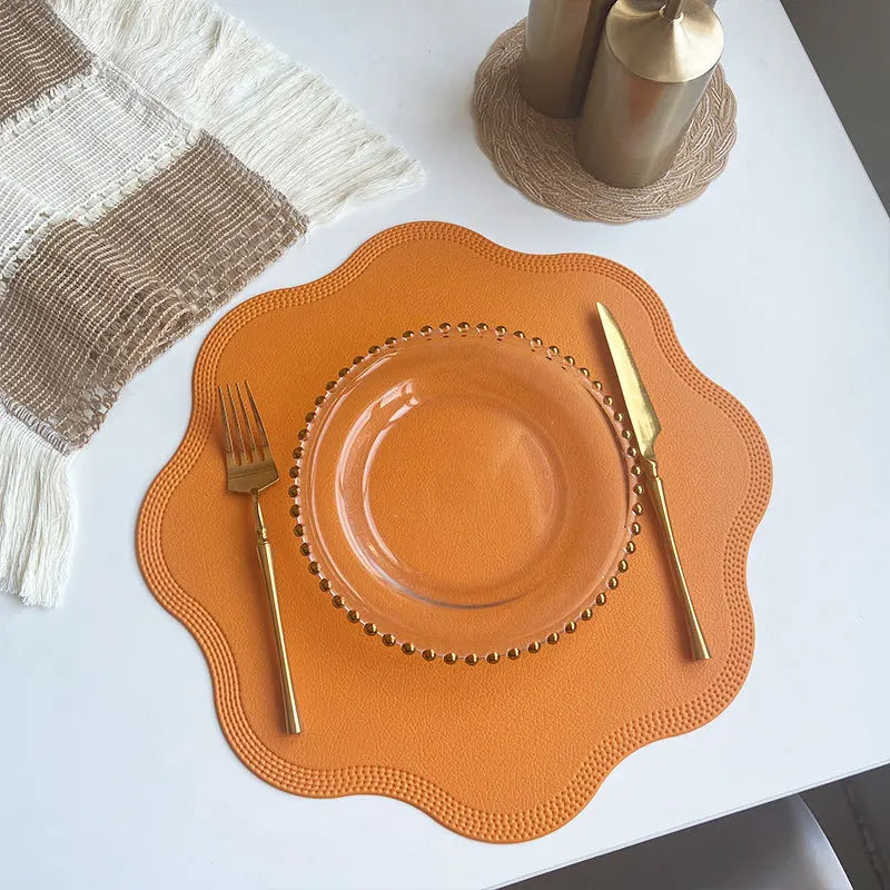 Solara Vegan Leather Placemat Set