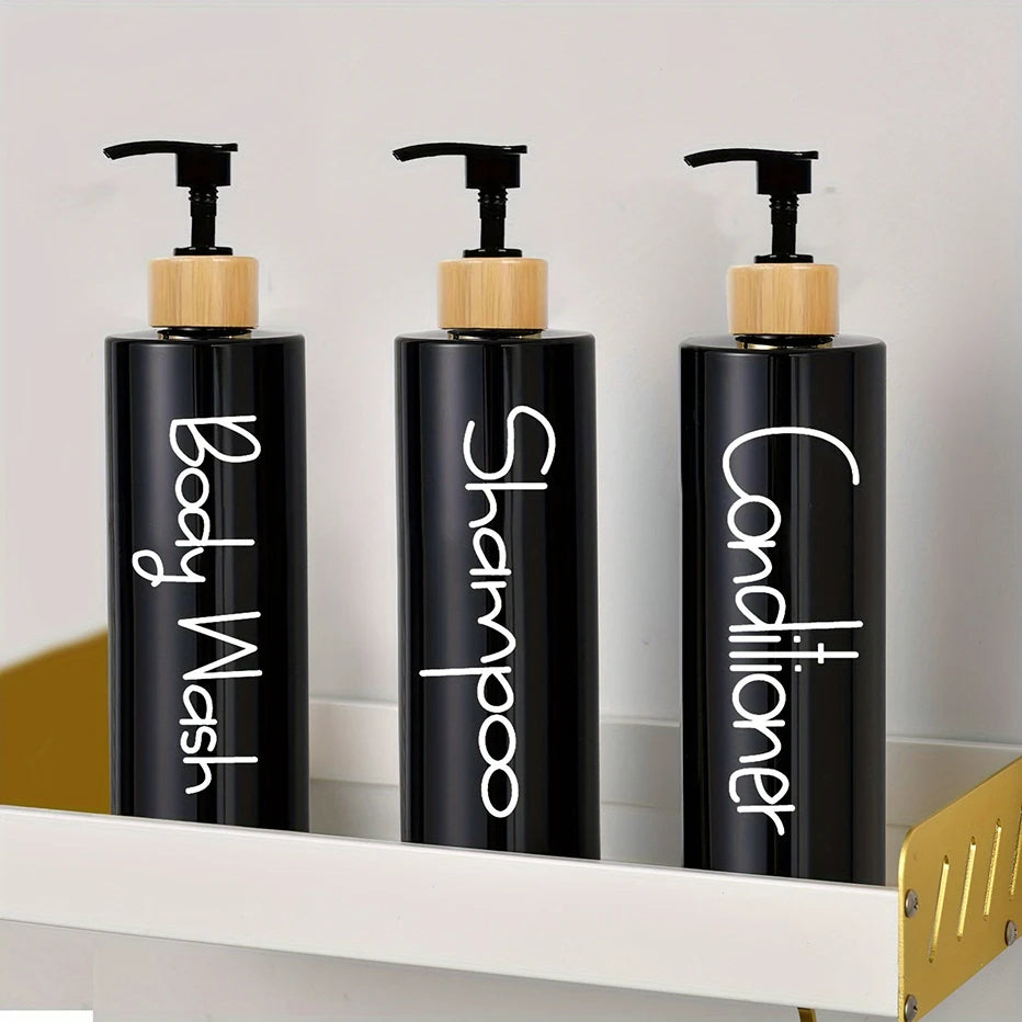 Modern Minimalist Shower Dispenser Set