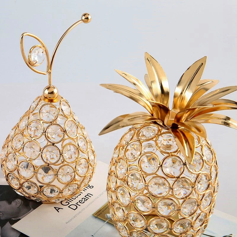 Golden Crystal Fruit Trio