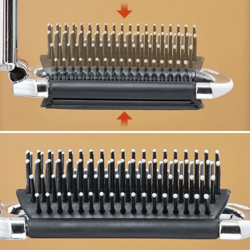 Sleek'n'Slay Folding Mirror Brush