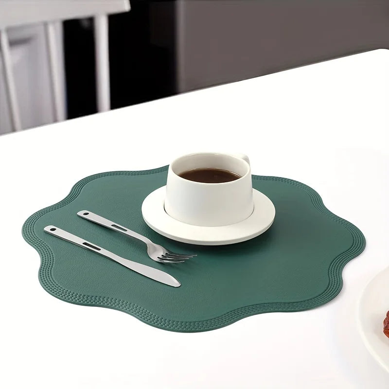 Solara Vegan Leather Placemat Set
