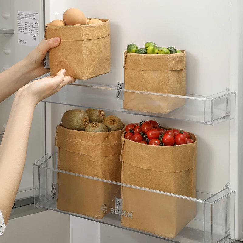 Kraft Woven Storage Baskets