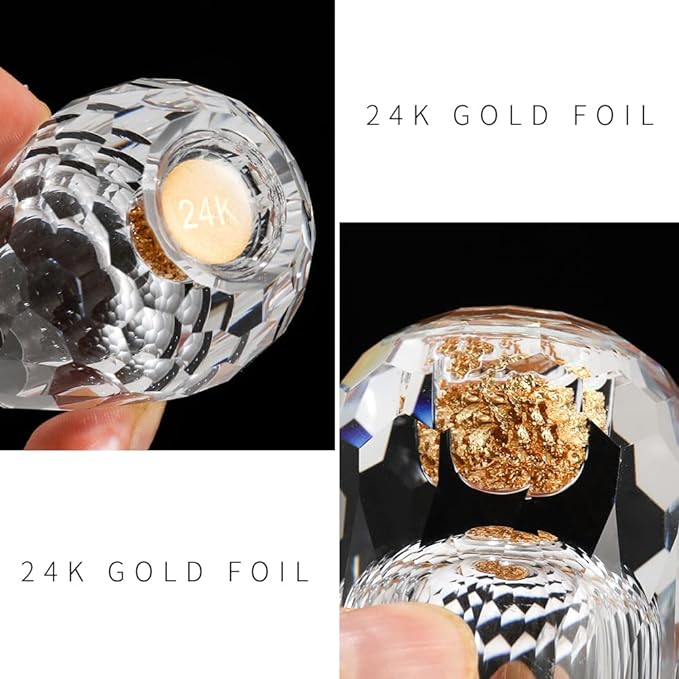 Luxe Diamond-Cut Whiskey Glass