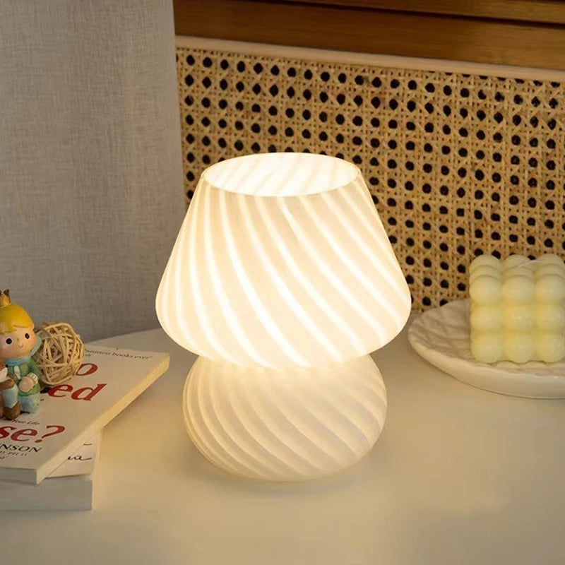 Elegant Spiral Table Lamp