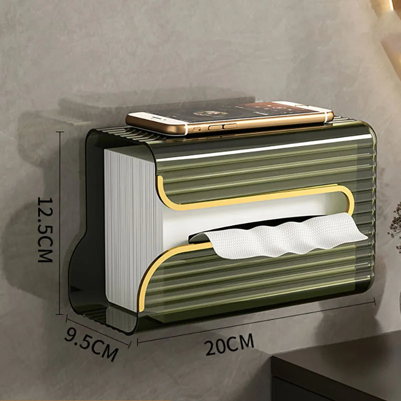 Luxe Mountable Tissue Dispenser