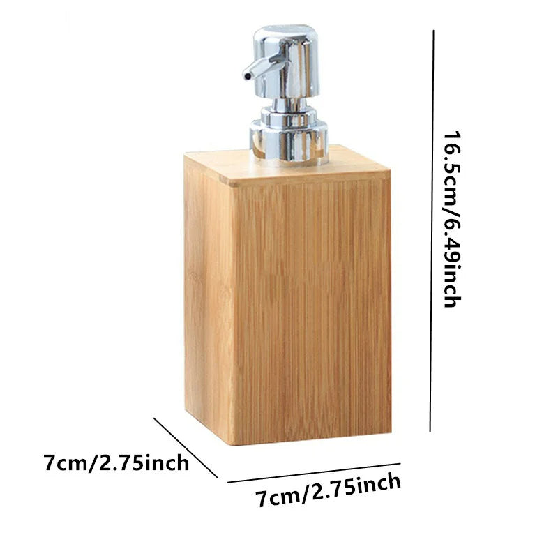 Modern Minimalist Bamboo Dispenser