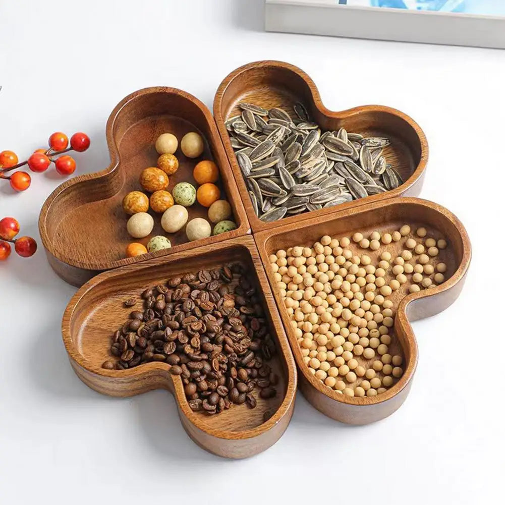 Wooden Heart Harmony Trays