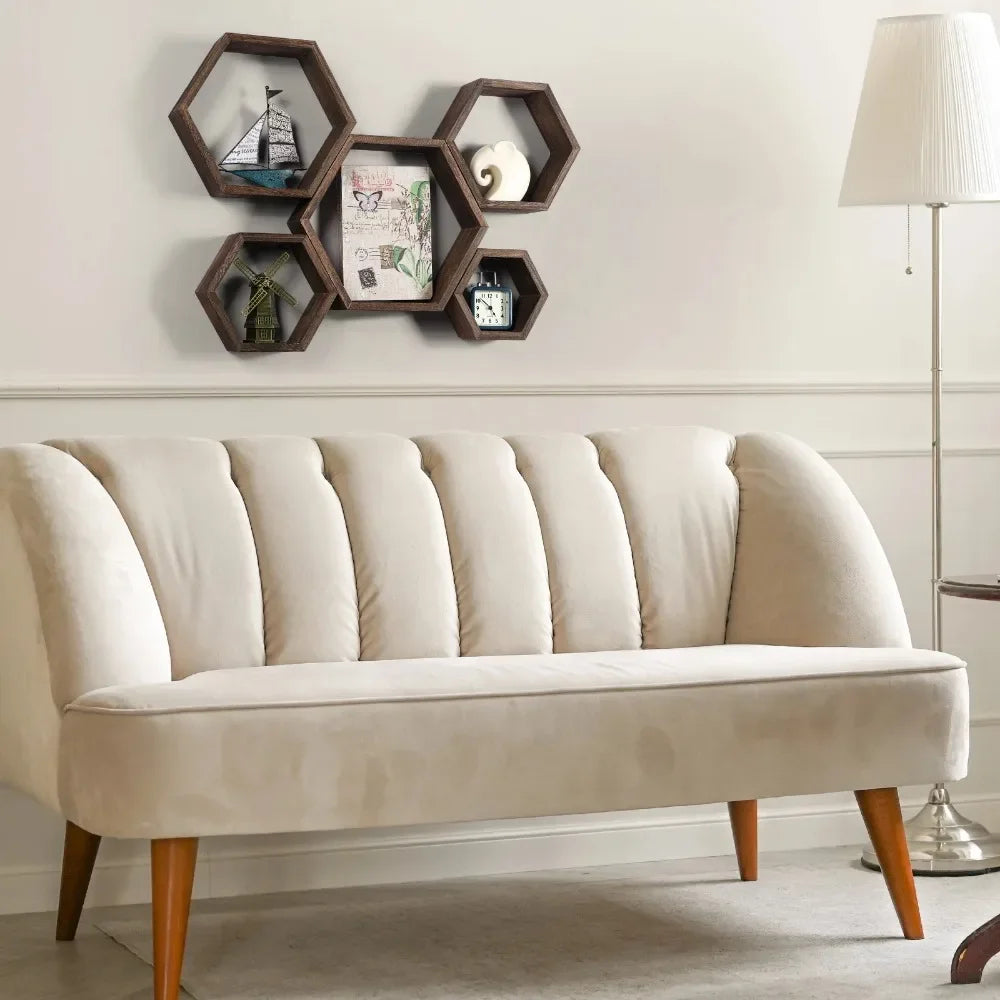 Honeycomb Hexagon Wall Shelves