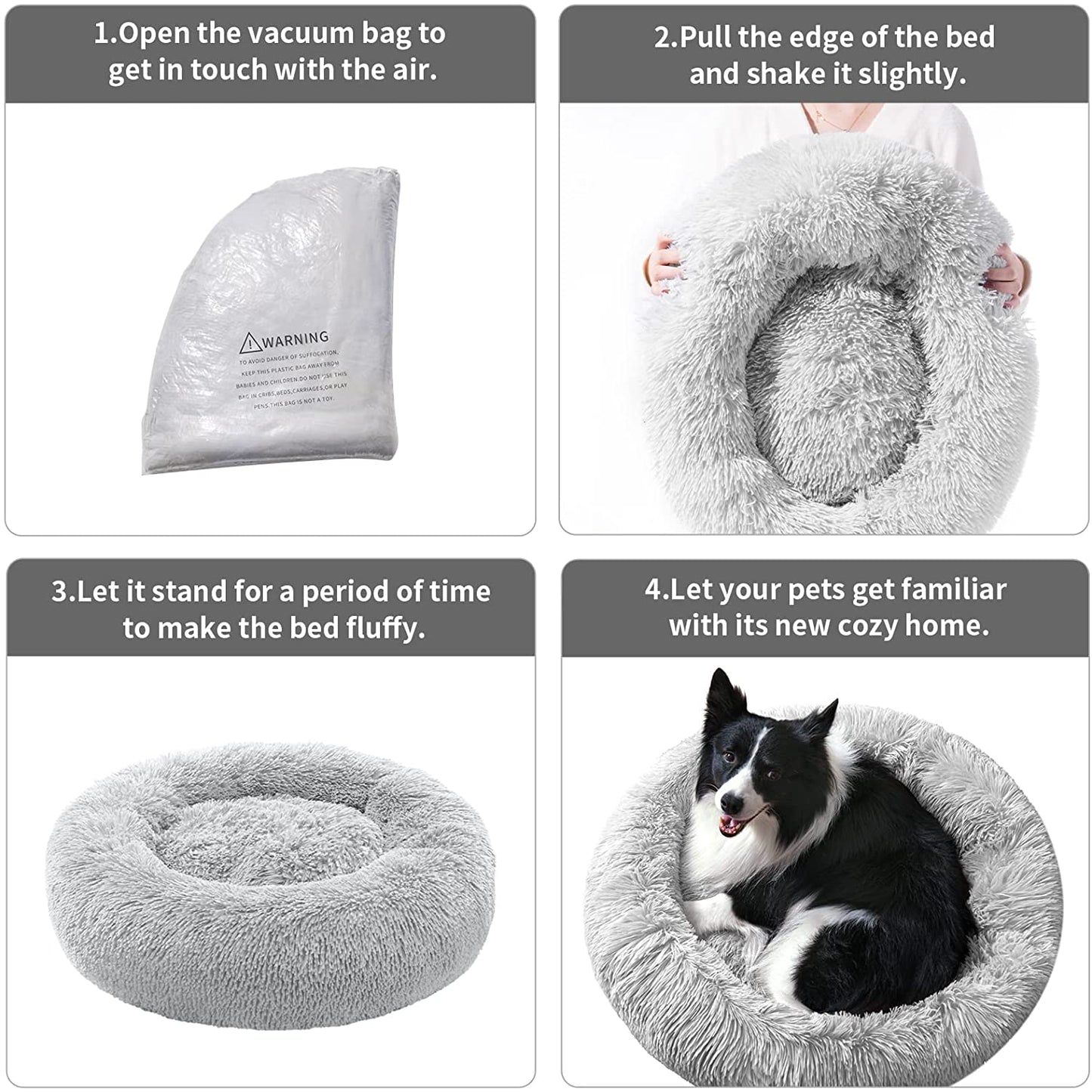 Enlite Calming Cat & Dog Bed