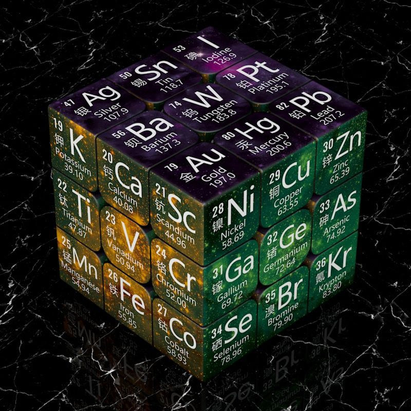 Elemental Puzzle Cube