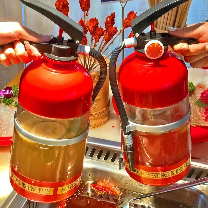 Fire Extinguisher Drink Dispenser