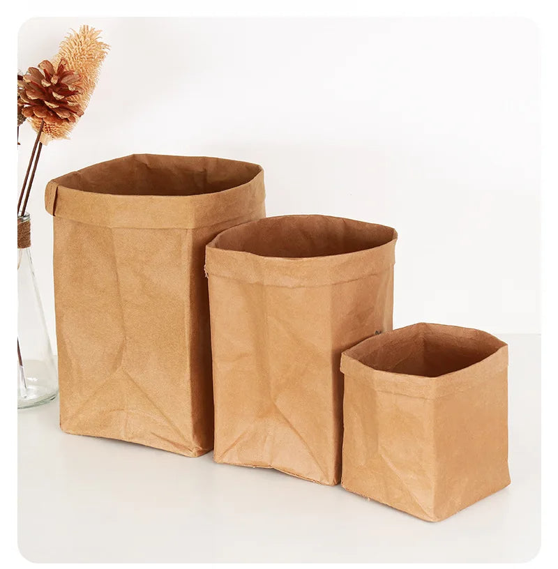 Kraft Woven Storage Baskets