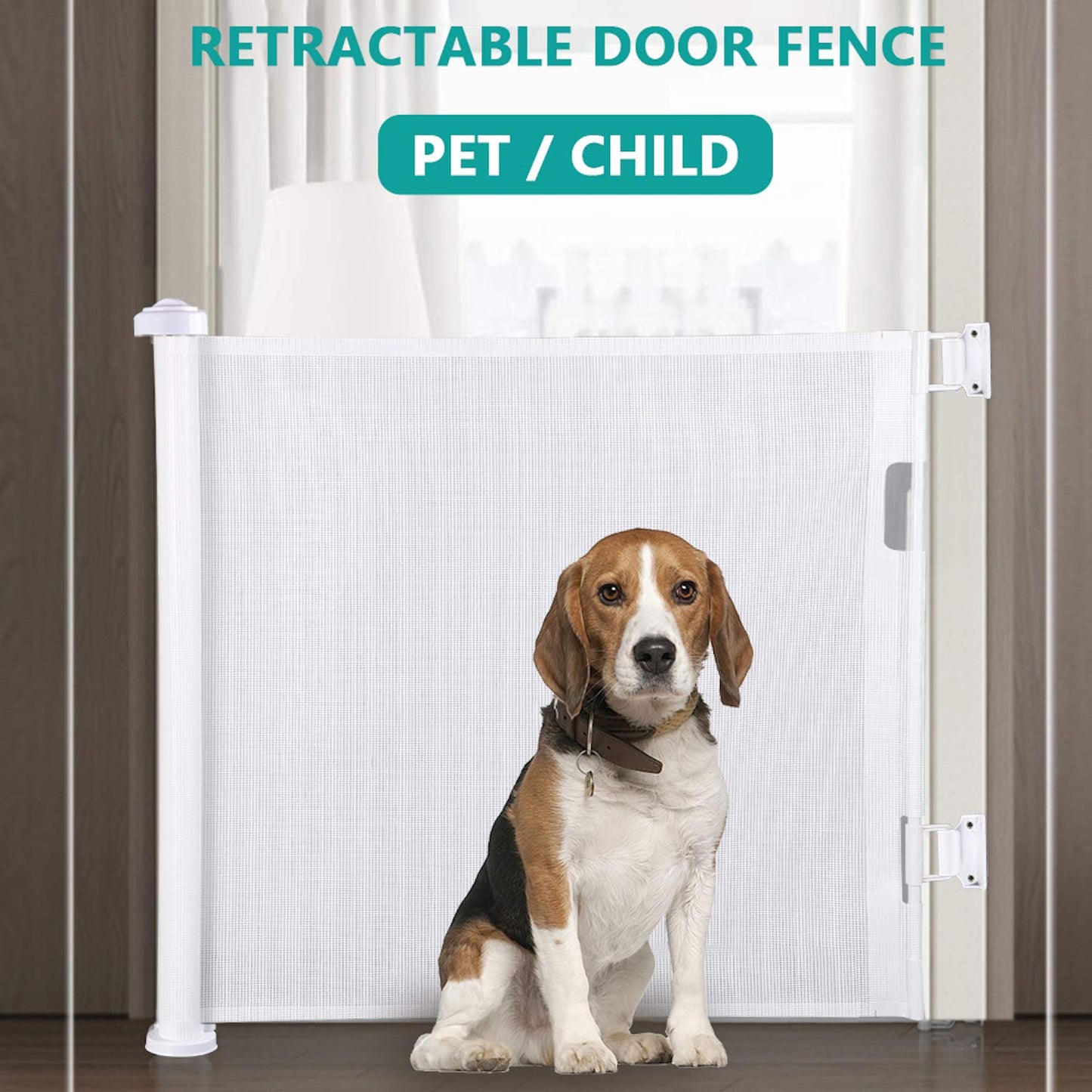 Enlite FlexiGaurd Retractable Baby Gate