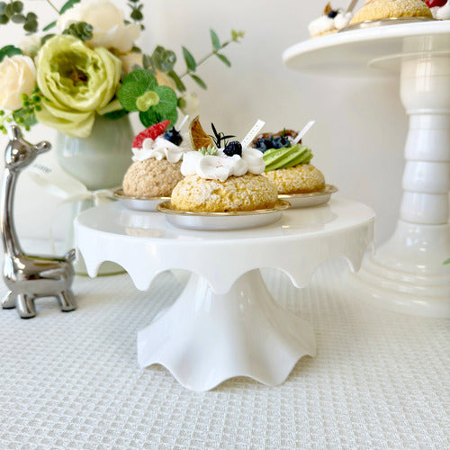 Scalloped Dessert Display