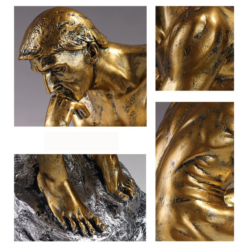 The Thinker Decor Icon Statue